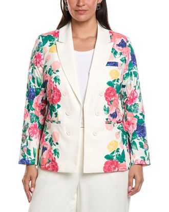 Tahari by ASL Tahari Asl Plus Sateen Blazer