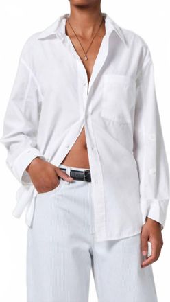 Citizens Of Humanity Kayla Shirt In Optic White