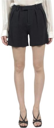 Gucci Dames, Korte broeken, Zwart, Maat: XS Wol