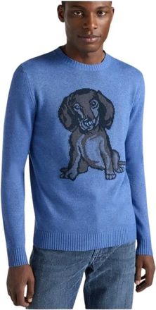 Harmont & Blaine Heren, Truien, Blauw, Maat: L Wol