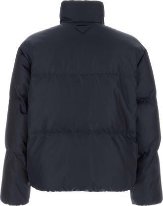 Prada Re-Nylon Down Jacket - Navy