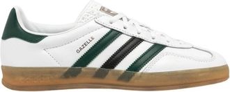 adidas Vintage Gazelle Indoor Leren Sneakers - Heren - Sneakers - Wit - 46 EU - Schoenen