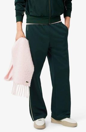 Lacoste Straight Leg Track Pants in Forest Green at Nordstrom, Size 3