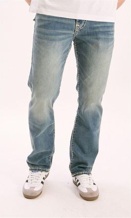 True Religion Mens Super T Jeans in Baseline Medium - Blue - Size 30 (Waist)
