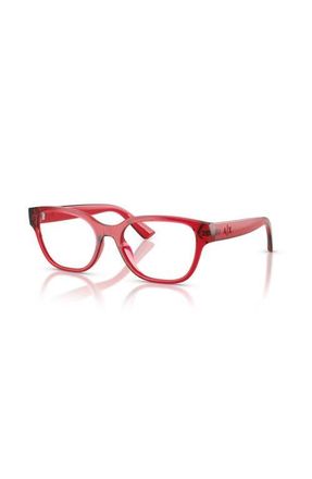 A|X Armani Exchange 53mm Cat Eye optical glasses in Violet at Nordstrom