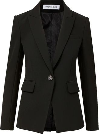 Veronica Beard Giacca Miller Single-Breasted Dickey - - Jackets - Donna - Nero - S