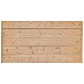 NATYAL Cabecero de madera tonos claros con rafia natural para cama de 135cm