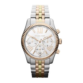 Michael Kors Zilveren Lexington Horloge - Tijdloze Keuze - Dames - Horloges - Grijs - ONE Size - Accessoires