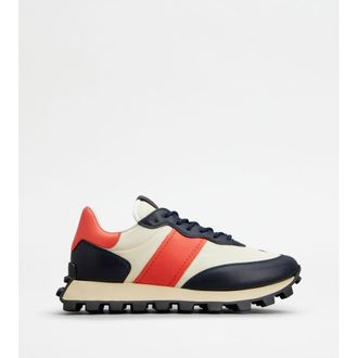 Tod's Sneakers Tods 1T in Leather and Fabric