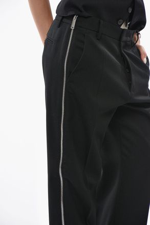 Dsquared2 Jeans a Gamba Larga in Misto Lana Vergine Dsquared2