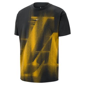 Nike Mens Los Angeles Lakers Basketball T-Shirt in Black | IO6321-010
