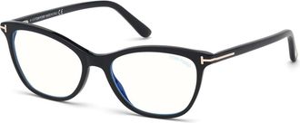 Tom Ford Blue Block Cat-Eye Acetate Optical Frames