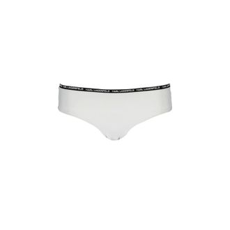 Karl Lagerfeld Bottoms, female, White, Size: XS Elastane Swimwear with Sleek Design