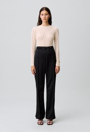 Claudie Pierlot Sheer lace top