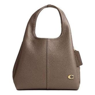Coach (WMNS) COACH Lana Shoulder Bag 23 Dark Stone CM545-B4CBD
