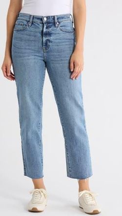 DKNY High Waist Straight Leg Jeans in Westside at Nordstrom Rack, Size 24