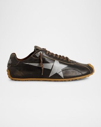 Golden Goose Men & apos;s Marathon M70 Leather Sneakers