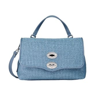 Zanellato Handbags, female, Blue, Size: ONE SIZE Top-handle Bag