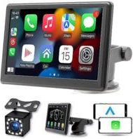 OEM Adecuado Para Pantallas T&aacute;ctiles Port&aacute;tiles Inal&aacute;mbricas Carplay Para Su Uso En El Salpicadero Radio De Coche Bluetooth De 7 Pulgadas Con Bluetooth, R
