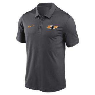 Nike Tennessee Volunteers Volunteer State Smokey Grey Franchise Nike Mens Dri-FIT College Polo in Grey | NKNB06FUTN-8ZX