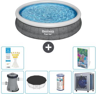 Bestway Piscina Bestway Fast Set Redonda - 366x76 Cm - 7-piezas S203