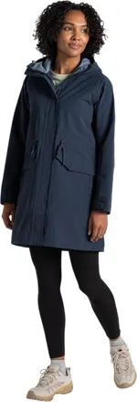Craghoppers Dames/Dames Emilia Waterdichte Jas (Blauwe Marine)