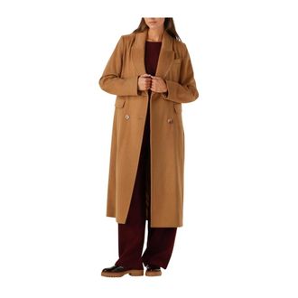 Beaumont Amsterdam Dames, Mantels, Bruin, Maat: XS Wol