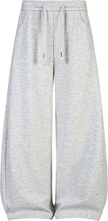 Generic Mens Straight Sports Pants, Wide Elastic Waist Casual Loose Fit Solid Color Comfortable Cotton Pants Chic Soft Simple Versatile Going Out Streetwear f