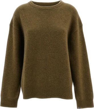 Extreme Cashmere N&deg;431 Mike Trui - Dames - Truien - Groen - Maat: ONE Size Nylon