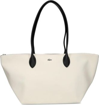 Lacoste Athena tote bag - women - PVC - OS - White