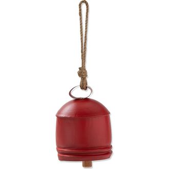 Tag Classic Artisan XL Red Iron Bell Holiday Decorative Object at Nordstrom