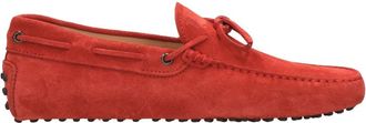Tod's Sandalen Rood - Heren - Loafers - Rood - 44 EU - Leer - Schoenen