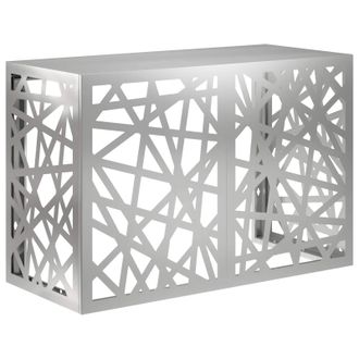 vidaXL Vidaxl Copertura Per Condizionatore DAria Argento 90 X 40 X 60