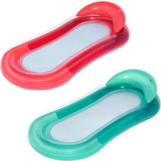 No Brand Colch&oacute;n De Aire - Inflable - Vinilo - 160x84cm - M&aacute;x. 90kg - Color Aleatorio - Para Exteriores Y Piscinas - Mayores De 14 A&ntilde;os
