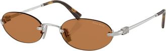 Miu Miu Sunglasses, unisex, Multicolor, Size: 51 MM 1O8G5Am0A