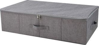 OEM Contenedor De Almacenamiento Debajo De La Cama Para Ropa, Edredones Y Almohadas, Gris Oscuro