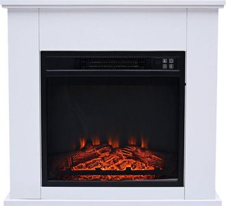 Purline Purline - Chimenea El&eacute;ctrica De Suelo 2kw Con Mando A Distancia