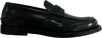 Fabi Cavaliere - Heren - Loafers - Zwart - 44 1/2 EU - Leer - Schoenen