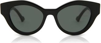 Gucci Cat-eye Zonnebril - Dames - Zonnebrillen - Zwart - 51 MM - Accessoires