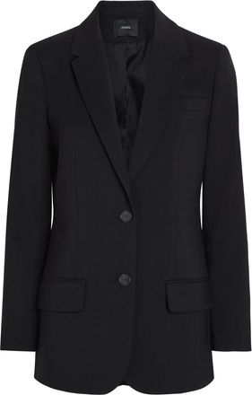 Joseph Jackie Stretch-wool Blazer - Black - 40 (UK12 / M)