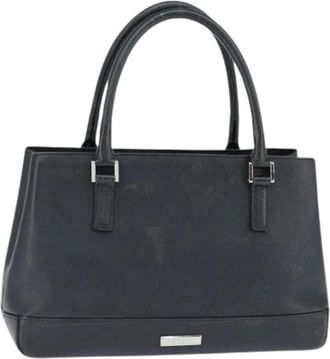 Burberry Pre-owned Handbags, female, Black, Size: ONE SIZE Pre-owned Vintage Handbag