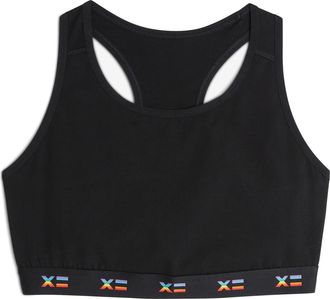 TomboyX Racerback Soft Bra in Rainbow X at Nordstrom, Size X-Large