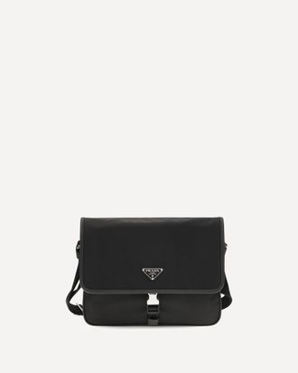 Prada Borsa a Tracolla in Re-Nylon e Saffiano Man UNI