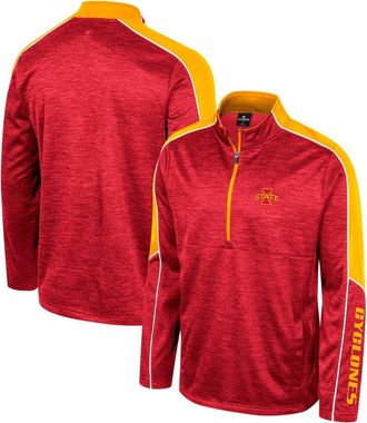 Colosseum Mens Colosseum Cardinal Iowa State Cyclones Marled Half-Zip Jacket at Nordstrom, Size Medium