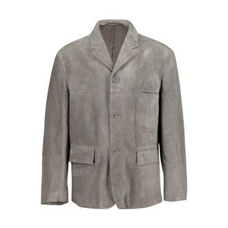 Christophe Lemaire Hombre, Chaquetas, Gris, Talla: L
