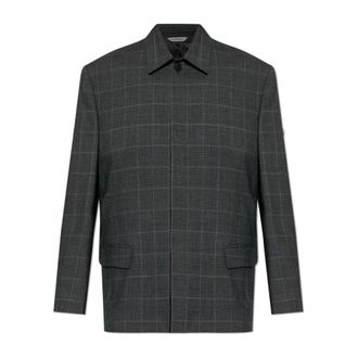 Balenciaga Wool Oversize Blazer - male - Balenciaga - Blazers - Gray - M - Jackets