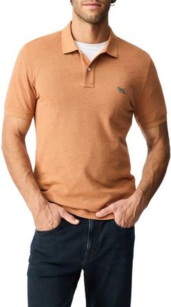 Rodd & Gunn Gunn Piqu&eacute; Sports Fit Cotton Polo in Sunset at Nordstrom, Size X-Large