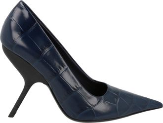 Ferragamo Eva X5 Croc Embossed Pumps