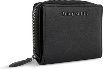 Bugatti Geldb&ouml;rse BUGATTI Bella, Herren, schwarz, Rindsleder, Kleinlederwaren Geldb&ouml;rse