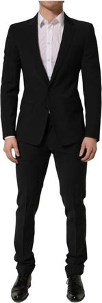 Dolce & Gabbana Hombre, Trajes, Negro, Talla: S